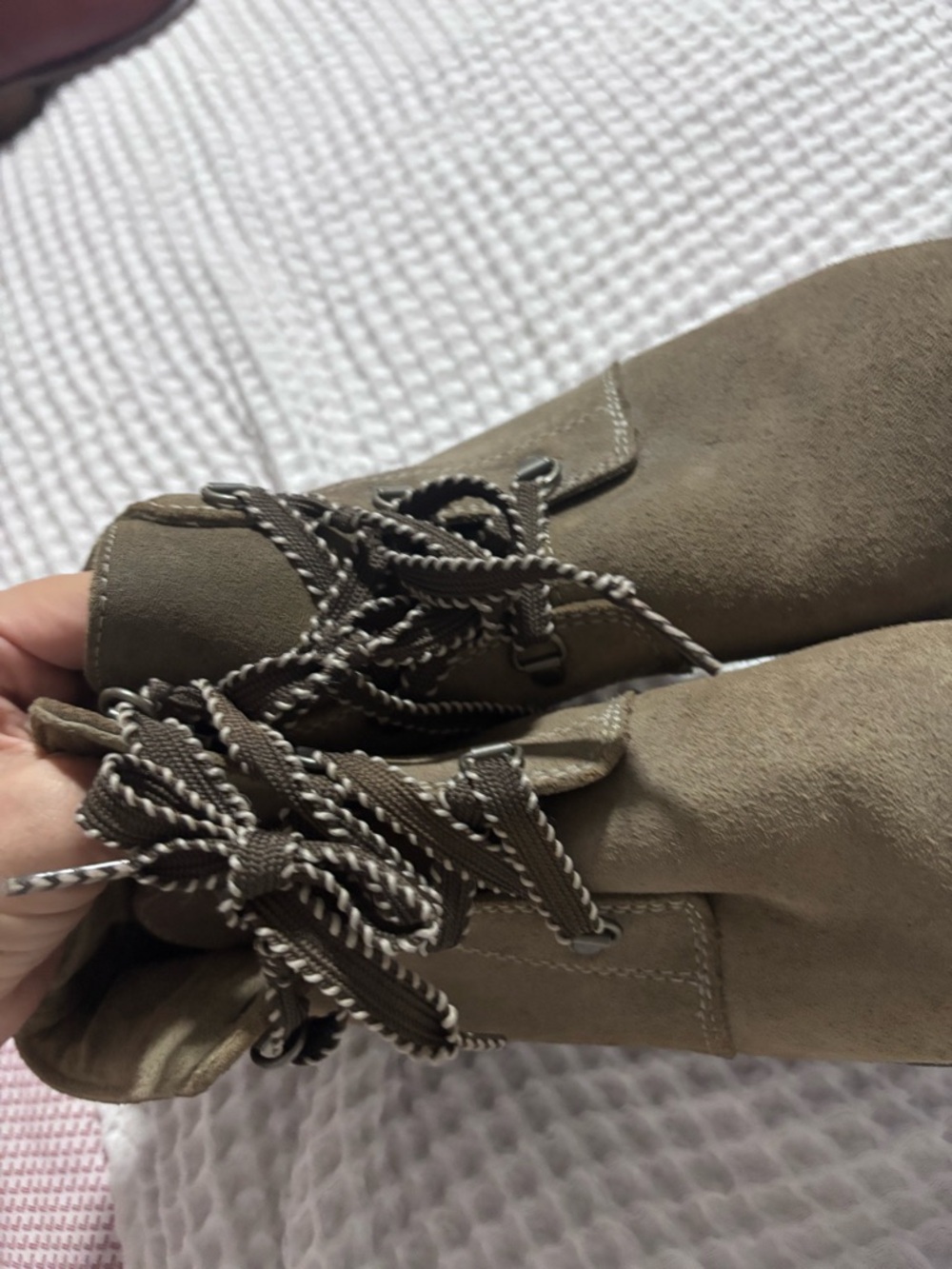 Eddie bauer wedge  Ankle Boots  Suede - - Picture 5 of 8